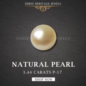 3.44 Carat Culture Pearl Stone