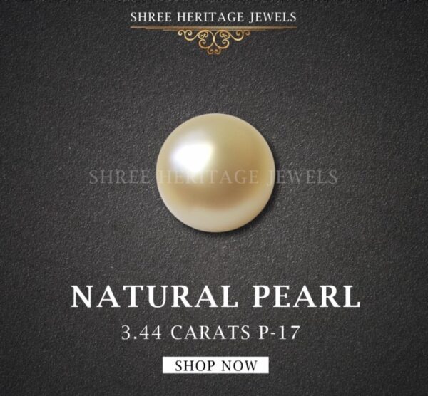 3.44 Carat Culture Pearl Stone