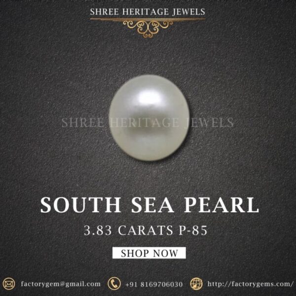 3.83 Carat Natural South Sea Pearl