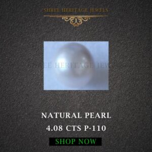 4.08 Carat Natural Pearl Stone