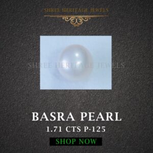1.71 Carat Natural Basra Pearl Stone
