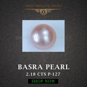2.18 Carat Natural Basra Pearl Stone