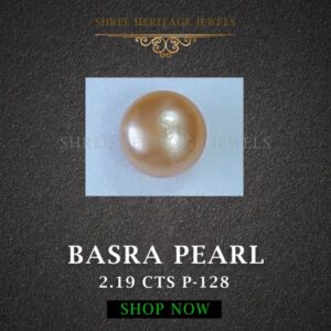 2.19 Carat Natural Basra Pearl Stone