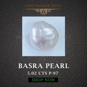 5.02 Carat Natural Basra Pearl Stone