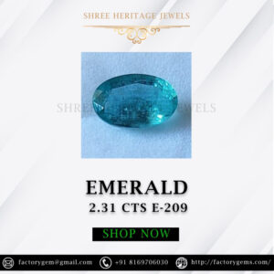 2.31 Carat Natural Emerald stone