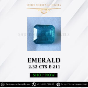 2.32 Carat Natural Emerald Stone