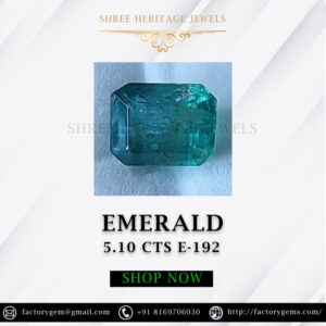 5.10 Carat Natural Emerald Stone