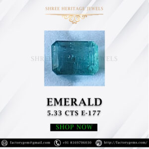 5.33 Carat Natural Emerald Stone