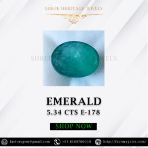 5.34 Carat Natural Emerald Stone