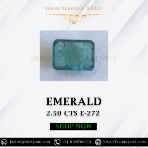 2.50 Carat Natural Emerald Stone