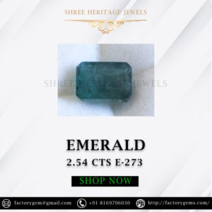 2.54 Carat Natural Emerald Stone