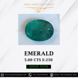 5.60 Carat Natural Emerald Stone