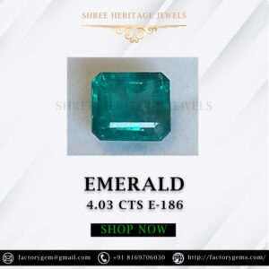 4.03 Carat Natural Emerald Stone