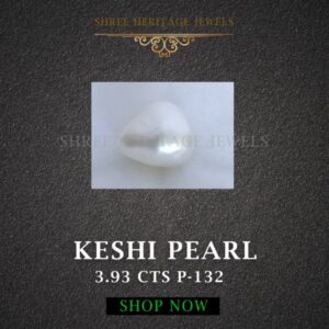 3.93 Carat Natural Keshi Pearl