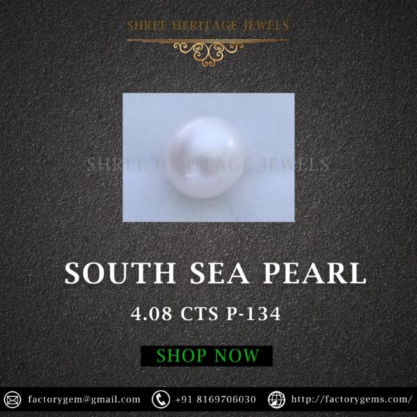 4.08 Carat Natural South Sea Pearl
