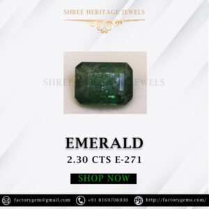 2.30 Carat Natural Emerald Stone