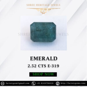 2.52 Carat Natural Emerald stone