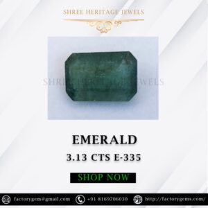 3.13 Carat Natural Emerald stone