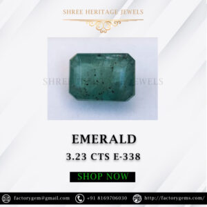 3.23 Carat Natural Emerald stone