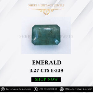 3.27 Carat Natural Emerald stone
