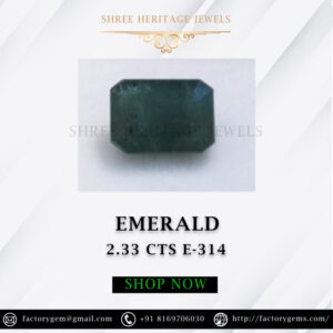 2.33 Carat Natural Emerald stone