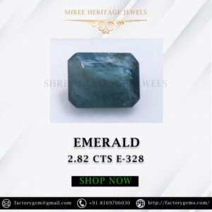 2.82 Carat Natural Emerald stone