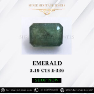 3.19 Carat Natural Emerald stone