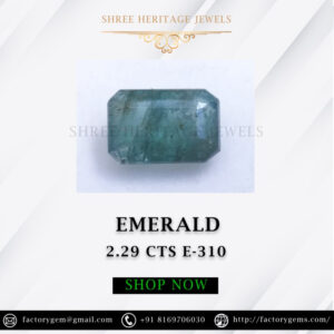 2.29 Carat Natural Emerald stone