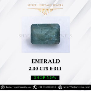 2.30 Carat Natural Emerald stone