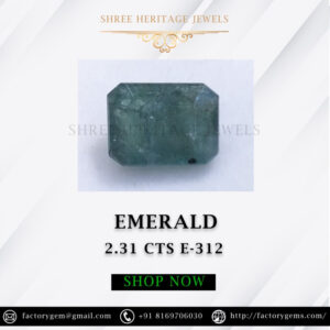 2.31 Carat Natural Emerald stone