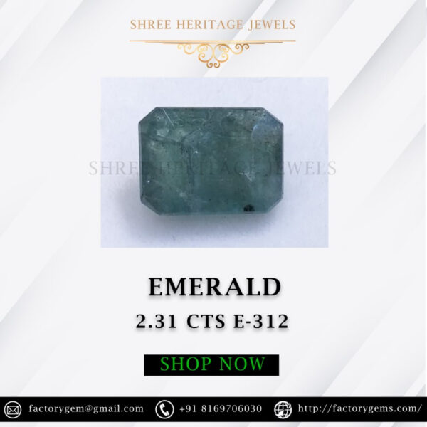 2.31 Carat Natural Emerald stone