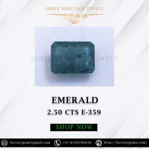 2.50 Carat Natural Emerald stone