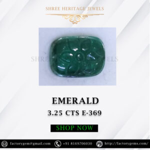 3.25 Carat Natural Emerald Stone