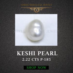 2.22 Carat Natural Keshi Pearl Stone