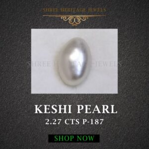 2.27 Carat Natural Keshi Pearl Stone