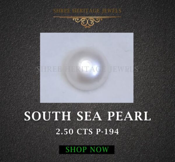 2.50 Carat Natural Soth Sea Pearl Stone