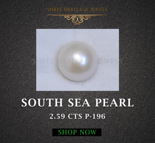 2.59 Carat Natural Souch Sea Pearl Stone