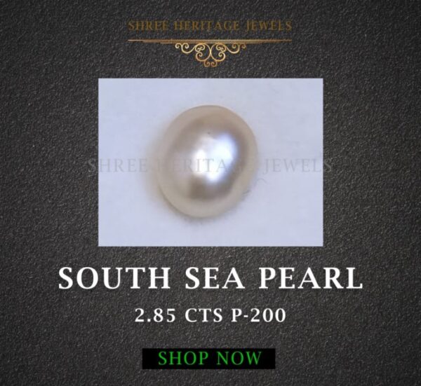 2.85 Carat Natural South Sea Pearl Stone