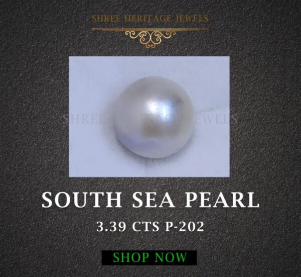3.39 Carat Natural South Sea Pearl Stone