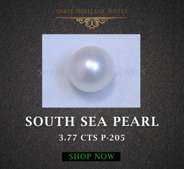 3.77 Carat Natural South Sea Pearl Stone