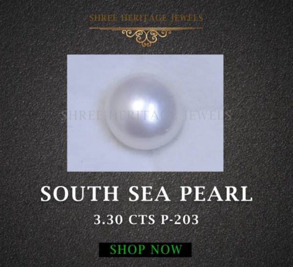 3.30 Carat Natural South Sea Pearl Stone