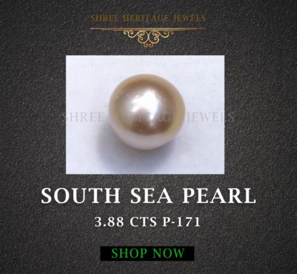 3.88 Carat Natural South Sea Pearl