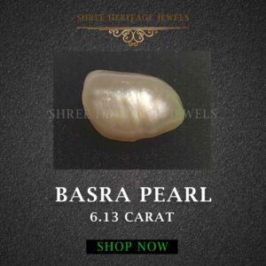 6.13 Carat Natural Basra Pearl Stone