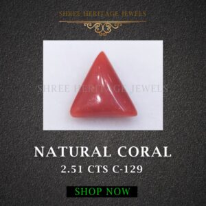 2.51 Carat Natural Italian Coral
