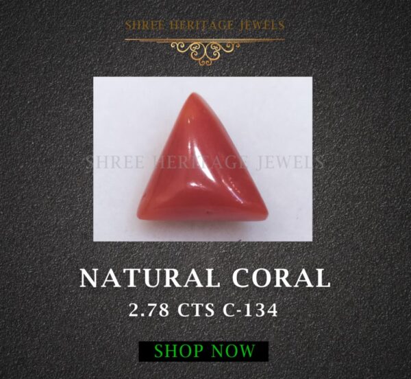 2.78 Carat Natural Italian Coral