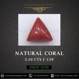 3.10 Carat Natural Italian Coral