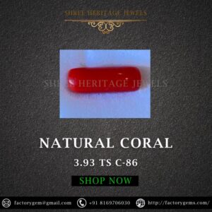 3.93 Carat Natural Italian Coral