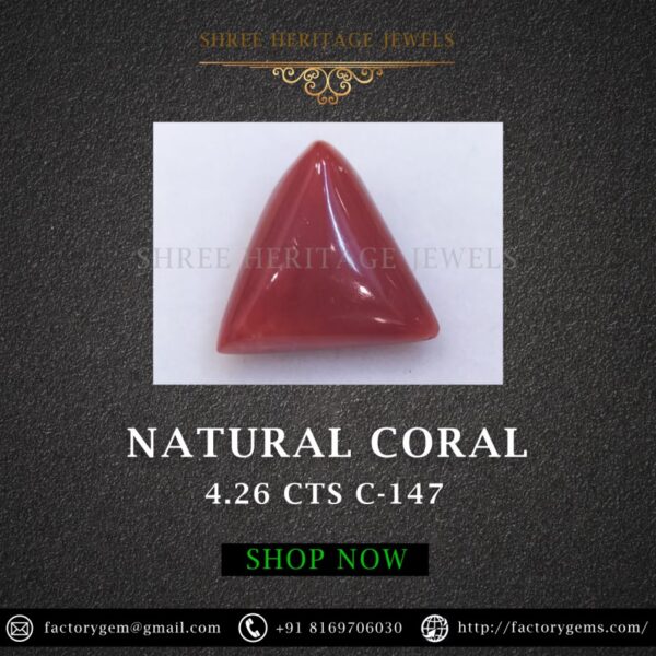 4.26 Carat Natural Italian Coral